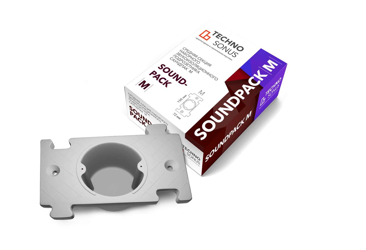 ხმის საიზოლაციო ბუდე SoundPack M — ტექნიკური იზოლაცია